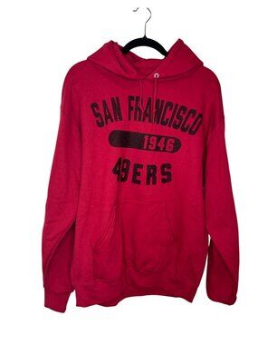 NWT San Francisco 49ers Champion Men's M Hoodie Sweatshirt, MSRP $50